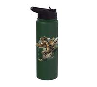 Jurassic World Rebirth Spinosaurus Hunting Stainless Steel Insulated Water Bottle