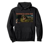 Jurassic World Rebirth Survival Is A Long Shot T-Rex Frame Pullover Hoodie