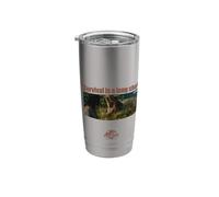 Jurassic World Rebirth Survival is A Long Shot T-Rex Frame Stainless Steel Insulated Tumbler