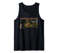 Jurassic World Rebirth Survival is A Long Shot T-Rex Frame Tank Top
