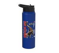Jurassic World Rebirth Titanosaurus DNA Division Stainless Steel Insulated Water Bottle