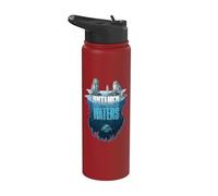 Jurassic World Rebirth Untamed Waters Island Stainless Steel Insulated Water Bottle