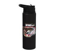 Jurassic World Rebirth Warning Untamed Waters Mosasaurus Stainless Steel Insulated Water Bottle