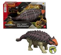 Jurassic World Rebirth Wild Roar Ankylosaurus Dinosaur with Motion & Sound