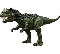 Jurassic World Roar Attack Ceratosaurus - Dinosaur Figure with Movable Joints - Strike Action - 3 Sound Levels - App Compatible - Gift for Kids 4+ - HCL92