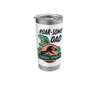 Jurassic World Roar-Some Dad Stainless Steel Insulated Tumbler