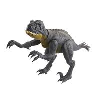 Jurassic World Slash ‘N Battle Scorpios Rex Action & Sound Dinosaur Figure Camp Cretaceous with Movable Joints, Slashing & Tail Whip Motions & Roar Sound, Kids Gift Ages 4 Years & Up, HCB03