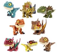 Jurassic World Snap Squad Attitudes Bundle Assortment of 4 Dinosaur Figures