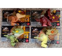 Jurassic World Snap Squad Mini Dino Figure x 4 - GKX72.965J