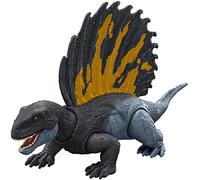 Jurassic World Strike Attack Dinosaur Figure Edaphosaurus with Movable Joints & Single Strike Feature, Toy Gift with Physical & Digital Play,