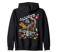 Jurassic World T-Rex Naughty List Zip Hoodie