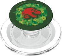 Jurassic World T-Rex Wreath PopSockets PopGrip for MagSafe