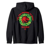 Jurassic World Tis The Season To Roar Brother Zip Hoodie