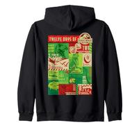 Jurassic World Twelve Days of Dinosaurs Zip Hoodie