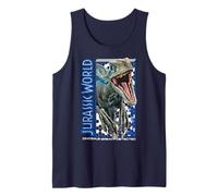 Jurassic World Two Blue Dino Breach Tank Top