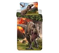 Jurassic World Volcano Dinosaur Bed Linen 140 x 200 cm + 70 x 90 cm