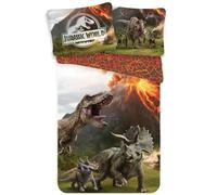Jurassic World Volcano Duvet Cover Set In Green Green