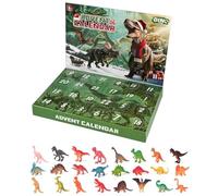 Jurassics World Rebirth Advent Calendar with 24 Days Dinosaur Toy Surprises, Christmas Countdown Calendar for Kids, Dinosaur Party Supplies for Birthday School Home Festive Decor