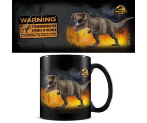 Juric World: Dominion T-Rex Mug Black/grey/yellow (One Size)