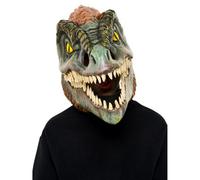 Juric World Pyroraptor Movable Jaws Mask Green/orange (One Size)