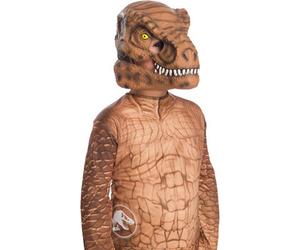 Juric World T-Rex Mask Brown/white (One Size)