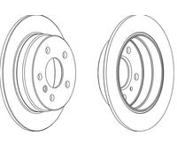 JURID 562274JC Brake disc