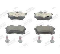 JURID 571906J Brake Pad Set, disc brake for ,AUDI,DS,FORD,OPEL,PEUGEOT,RENAULT,S