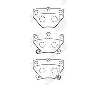 JURID 572450J Brake pad set