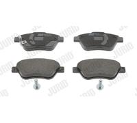 JURID 573204J Brake Pad Set, disc brake for OPEL,VAUXHALL