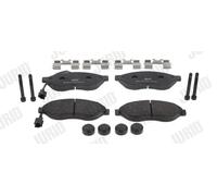JURID 573260J Brake Pad Set, disc brake for CITROËN,FIAT,PEUGEOT