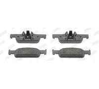 JURID 573422J Brake Pad Set, disc brake for DACIA,RENAULT,SMART