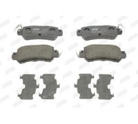JURID 573450J Brake Pad Set, disc brake for MAZDA