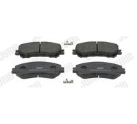 JURID 573659J Brake Pad Set, disc brake for NISSAN,RENAULT