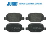 Jurid Brake Pads Rear Fits Fiat Lancia 500 595 695 Panda Punto Ypsilon 99-25