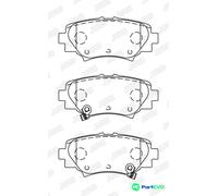 JURID DISC BRAKE BRAKE PAD SET 573614J FOR MAZDA
