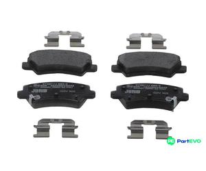 JURID DISC BRAKE BRAKE PAD SET 573811J