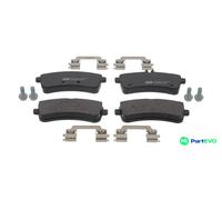 JURID DISC BRAKE BRAKE PAD SET 574101J FOR MERCEDES-BENZ
