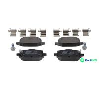 JURID DISC BRAKE BRAKE PAD SET 574265J FOR NISSAN