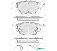 JURID DISC BRAKE BRAKE PAD SET 575158J