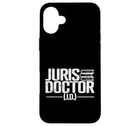Juris Doctor (J.D.) International Law Case for iPhone 16 Plus