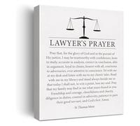 Jurisprudence Poster Lawyer Creed Decor