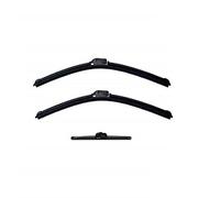 Jurmann Trade GmbH Vision + Aero Windscreen Wiper 600/375 + 300 mm Complete Set Front and Rear Wiper Blades