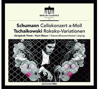 Jurnjakob Timm; Leipzig Gewandhaus Orchestra; Herbert Kegel - Schumann: Cello Concerto; Tchaikovsky: Rococo Variations [VINYL]