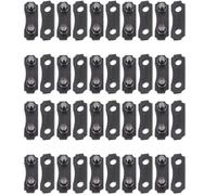 Juroicessry 20 Sets 3/8'' Chain Link Repair Preset Straps Chainsaw Chain Joining Links 10 x Repair Kit Saw Chain 3/8 LP Link Repair Preset Chainsaw Parts and Accessories