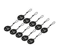Juroupi 10 Pcs NFC Card 8Kbit Storage 13.56MHZ 106KBoud Rewritable Access Tag IC Card