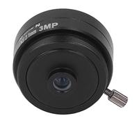 Juroupi 2.1mm 3MP CS Mount Lens Wide Angle CCTV Camera Lens Aluminum Alloy for Home Security Cameras