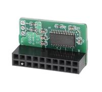 Juroupi 20 Pin TPM 2.0 Module for SuperMicro for AOM TPM 9665V TCG 2.0 Parallel Easy Installation 20-1 Pin TPM Module