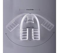 Juroupi 2PCS Anti Molar Braces Adjustable Anti Grinding Braces Teeth Night Protector (Assorted Color)