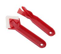 Juroupi 2PCS Caulk Tools Kit Silicone Sealant Remover Shovel Glass Cement Caulking Scraper