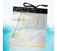 Juroupi 2pcs Multifunctional Stationery Transparent Pen Bag Storage Map Holder